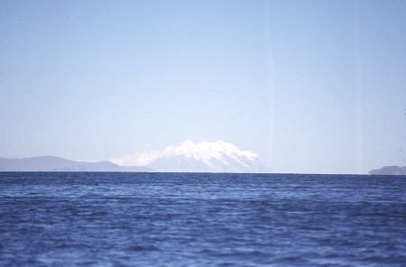 Illimani et Lac Titicaca
